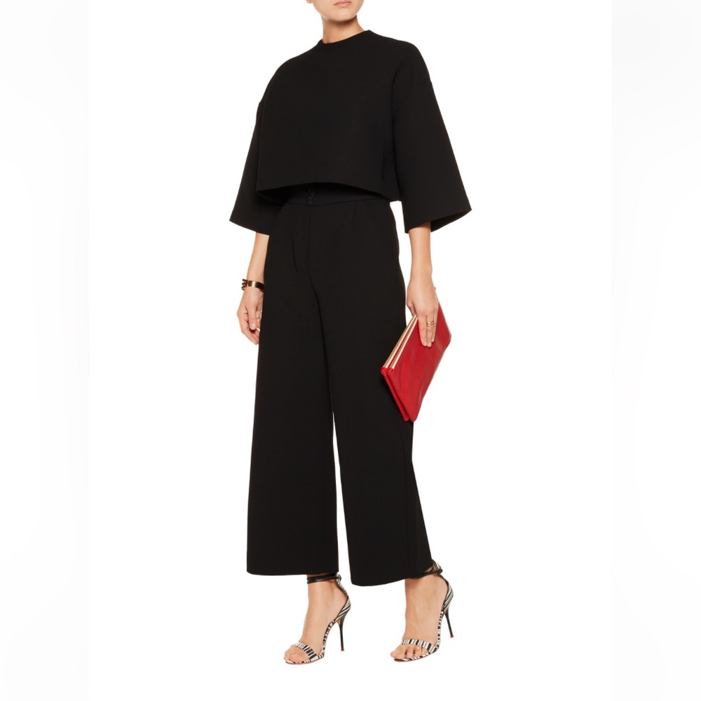 Etre Cecile black high quality wide leg pants size S